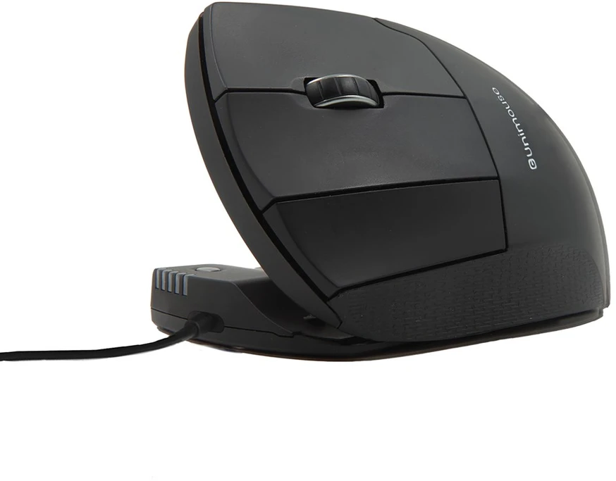 Carruzzo Contour Design Unimouse kompiuterinė pelė Biuras Kairė ranka C tipo USB Optinis 4000 DPI