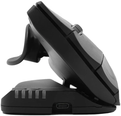 Carruzzo Contour Design Unimouse kompiuterinė pelė Biuras Kairė ranka RF belaidė + Bluetooth + USB Type-A Optinis 4000 DPI