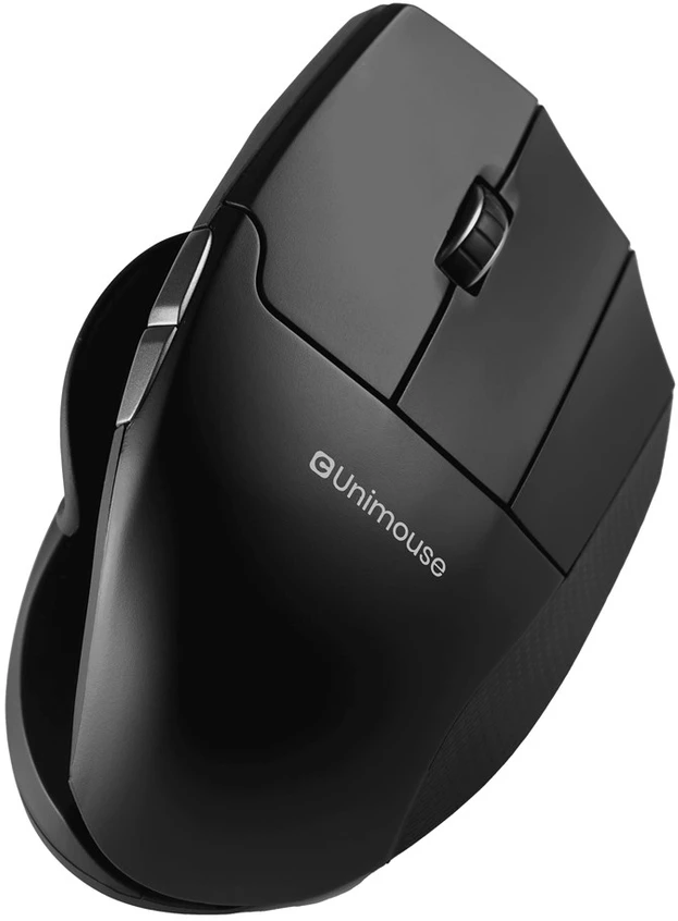 Carruzzo Contour Design Unimouse kompiuterinė pelė Biuras dešinei rankai RF belaidė + Bluetooth + USB Type-A Optinis 4000 DPI