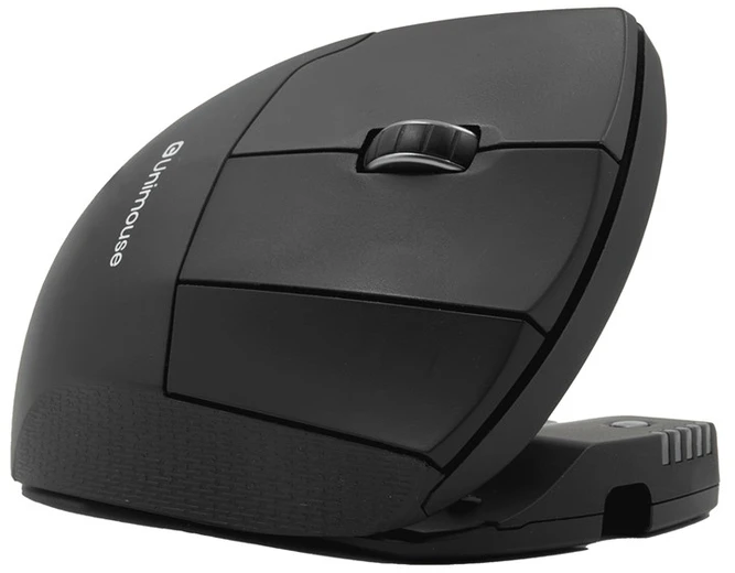 Carruzzo Contour Design Unimouse kompiuterinė pelė Biuras dešinei rankai RF belaidė + Bluetooth + USB Type-A Optinis 4000 DPI