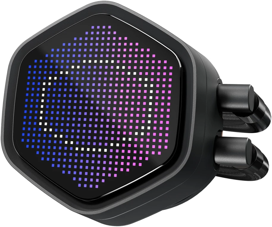 Carruzzo Cooler Master MasterLiquid Atmos II 240 Pixel LED Juodas Procesorius Aušinimo skysčiu rinkinys 12 cm Juoda 1 vnt