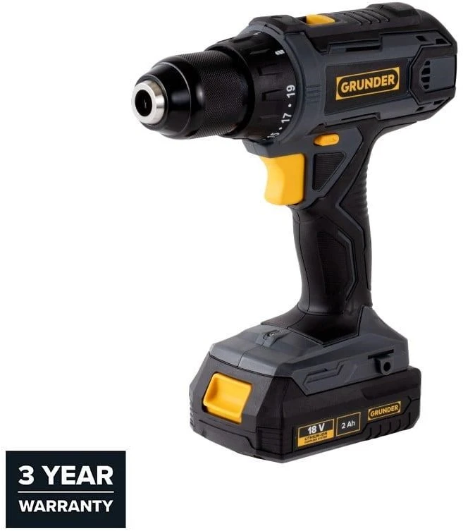 Carruzzo CORDLESS DRILL CD-L1218 18V 2AH