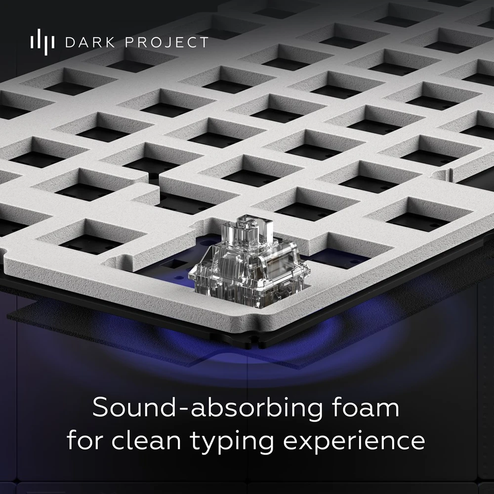 Klaviatūra Dark Project Dark Tamsus projektas ALU Bushido