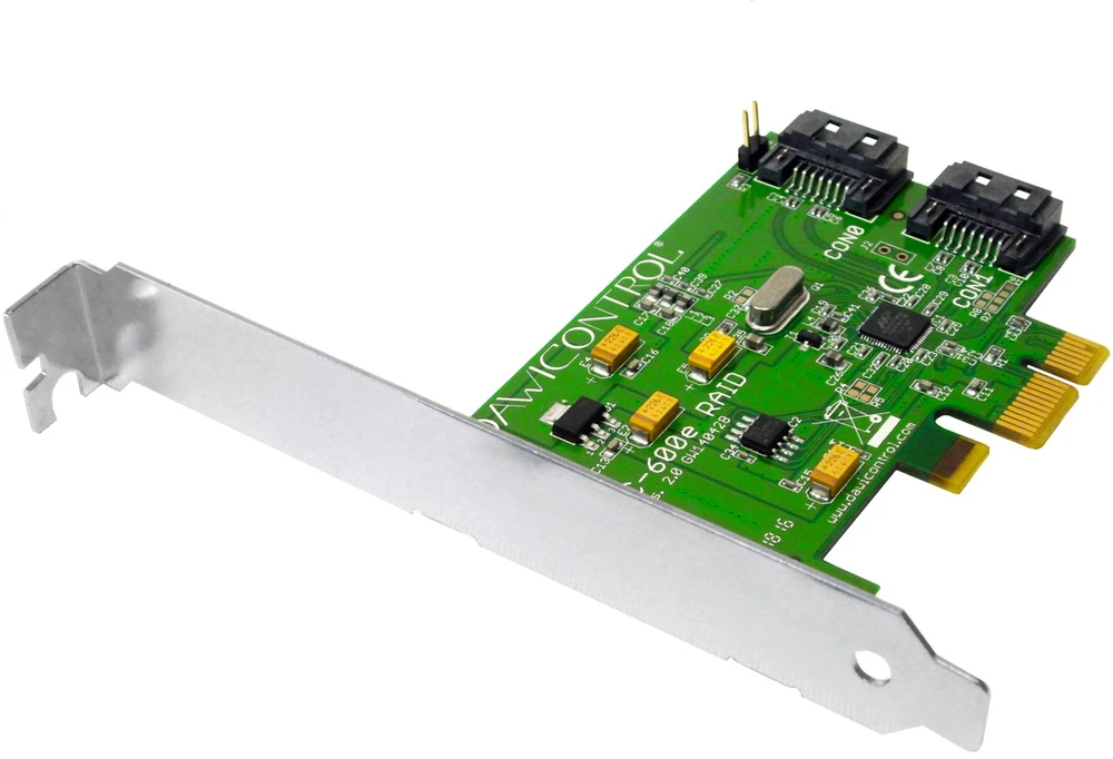 „Carruzzo Dawicontrol DC-600E“ RAID valdiklis PCI Express 2.0 6 Gbit/s
