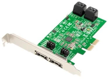 Carruzzo Dawicontrol DC-624E RAID RAID valdiklis PCI Express x2 2.0 6 Gbit/s