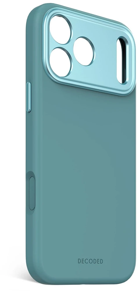 „Decoded“ antimikrobinis silikoninis „MagSafe“ dėklas, skirtas „iPhone 17 Pro Max“ – mėtinis
