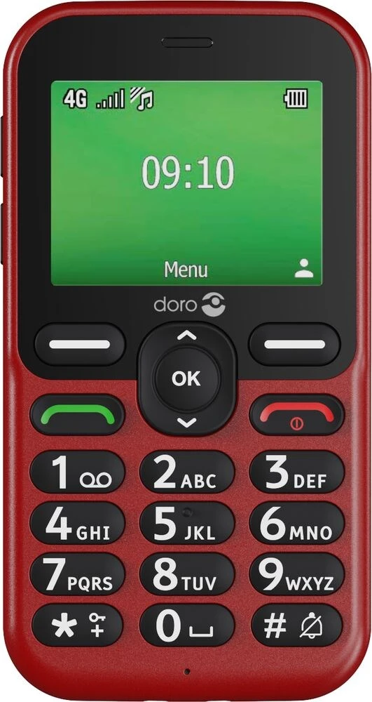 Išmanusis telefonas Doro Leva E10 LTE (Raudona)