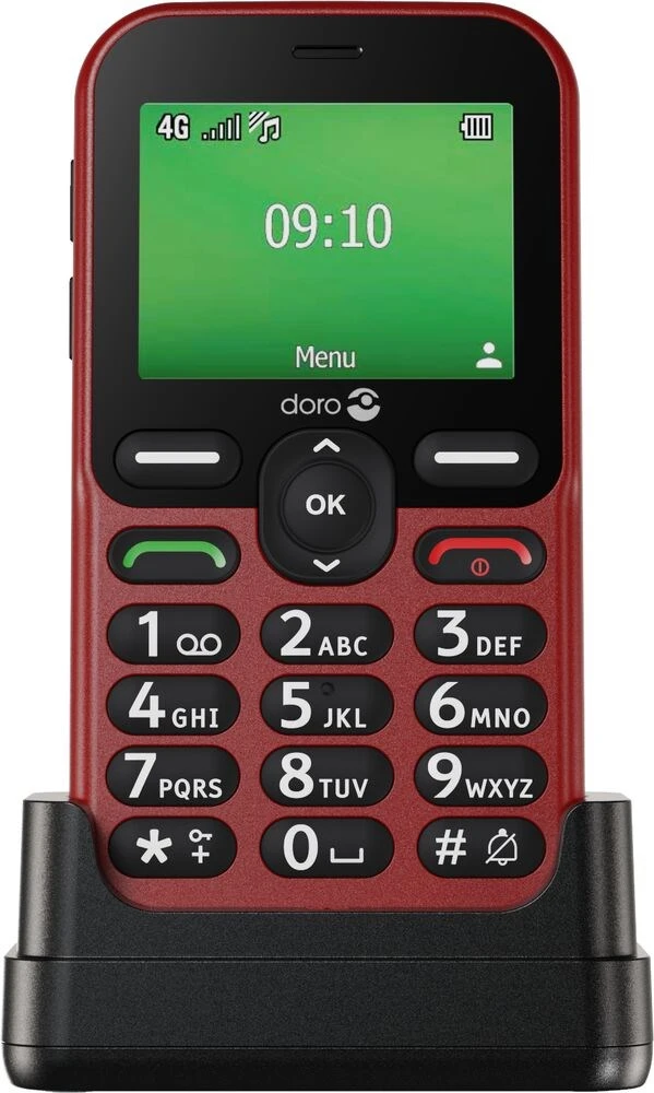 Išmanusis telefonas Doro Leva E10 LTE (Raudona)