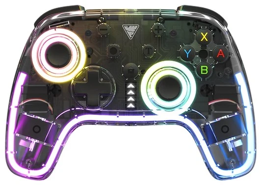 Carruzzo Dragonshock Orion Glow Juoda „Bluetooth“ Žaidimų pultelis Analoginis / skaitmeninis Nintendo Switch