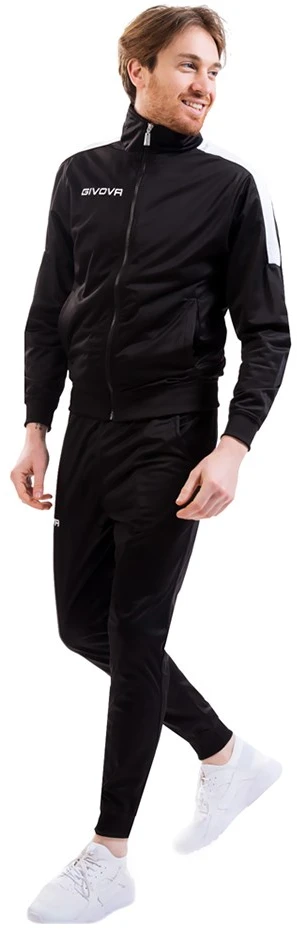 Carruzzo Dres Givova Tuta Revolution juoda-balta TR033 1003 M