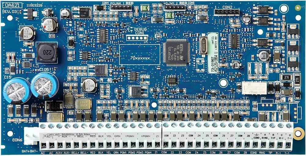 Carruzzo DSC Centrala HS2064PCBE LT NĖRA VADOVŲ