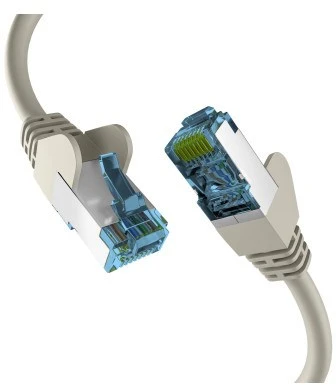 Carruzzo EFB Elektronik EC020200131 tinklo kabelis Pilka 50 m Cat7 S/FTP (S-STP)