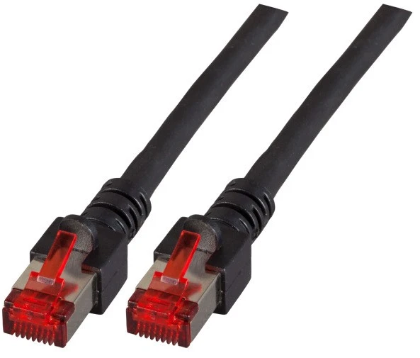 Carruzzo EFB Elektronik K5515.50 tinklo kabelis Juoda 50 m Cat6 S/FTP (S-STP)