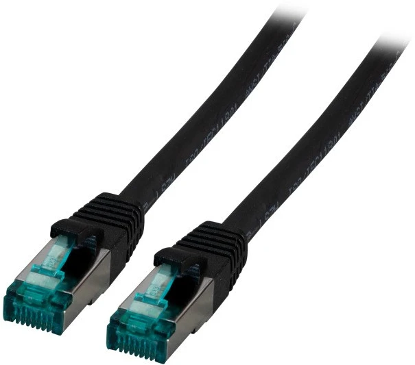 Carruzzo EFB Elektronik MK6001.20B tinklo kabelis Juoda 20 m Cat6a S/FTP (S-STP) Turas