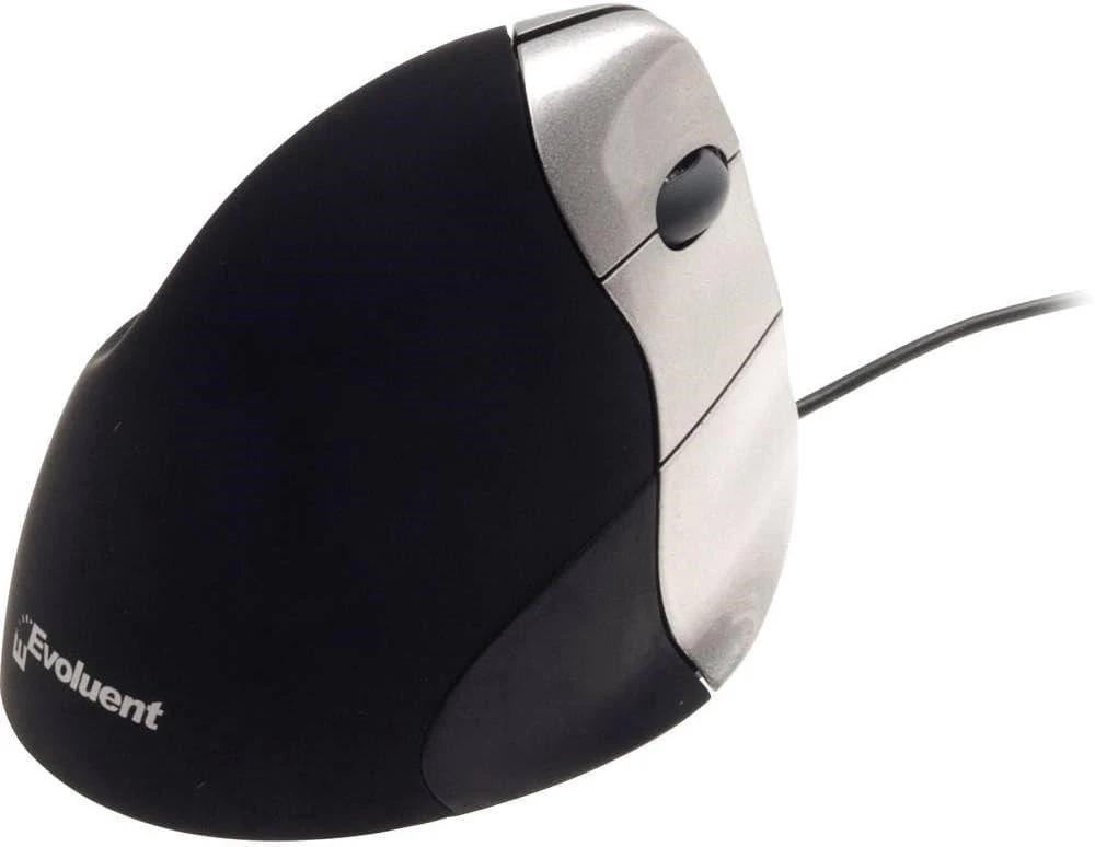 Carruzzo Evoluent VM3R kompiuterinė pelė Universalus dešinei rankai USB A tipo Optinis 2600 DPI