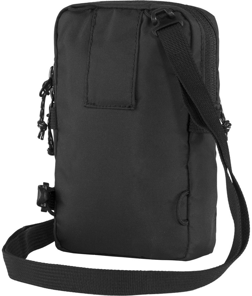 Carruzzo Fjällräven High Coast Pocket Poliamidas Juoda Unisekso stiliaus Ant peties nešiojama rankinė