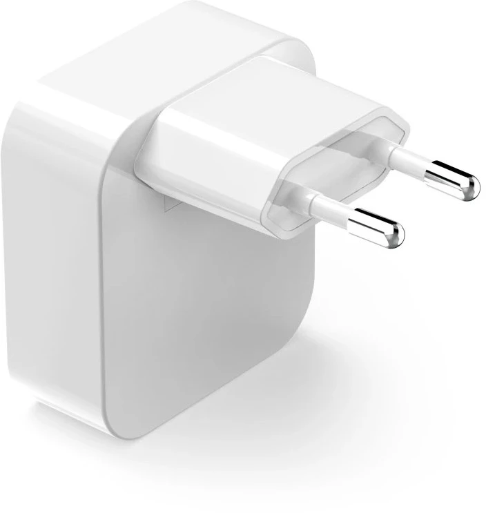 Hama 40W GaN 2x USB-C balta składana