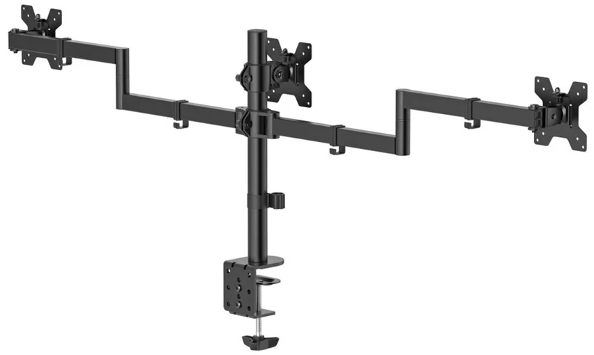 Laikiklis Hama 220899 uchwyt do monitora 2 ramiona, 13"-27", juoda