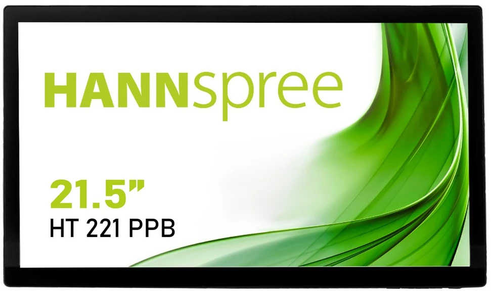 Carruzzo Hannspree HT 221 PPB kompiuterio monitorius 54,6 cm (21.5″) 1920 x 1080 pikseliai „Full HD“ LED Lietimui jautrus ekranas Juoda