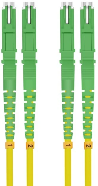 Carruzzo Helos 254650 „InfiniBand“ arba pluoštinis optinis kabelis 0,5 m E-2000 (LSH) E-2000/APC Geltona