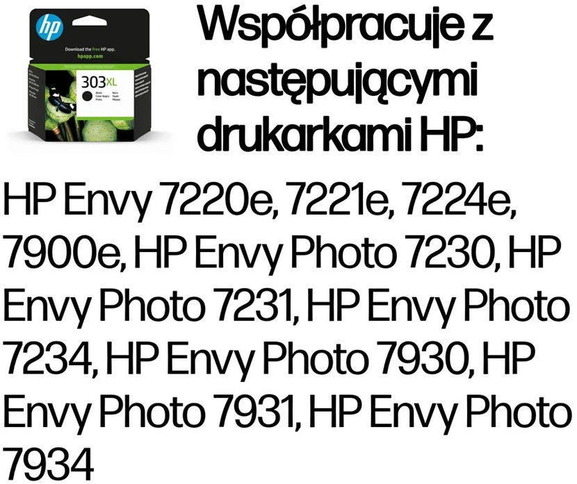 Hewlett Packard (HP) HP 303 XL juoda T6N04AE Instant Ink
