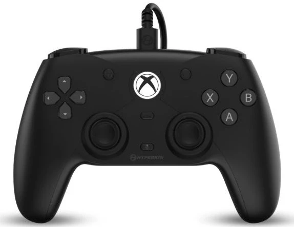 Carruzzo Hyperkin M01638-BK žaidimų valdiklis Juoda USB Žaidimų pultelis Analoginis / skaitmeninis XBOX Series S, XBOX Series X