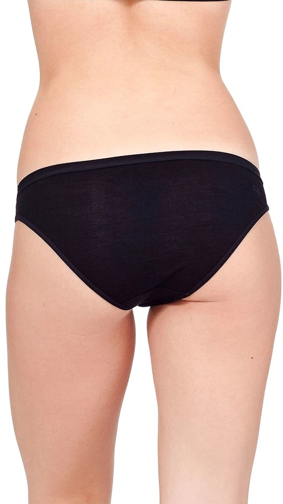 Carruzzo Icebreaker 103164001 M apatinės kelnės Bikini kelnaitės Juoda