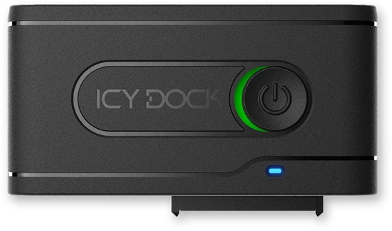 „Carruzzo Icy Dock“ EZ adapteris Ex MB931U-1VB R1 USB 3.2 Gen 2 (3.1 Gen 2) Type-C Juodas