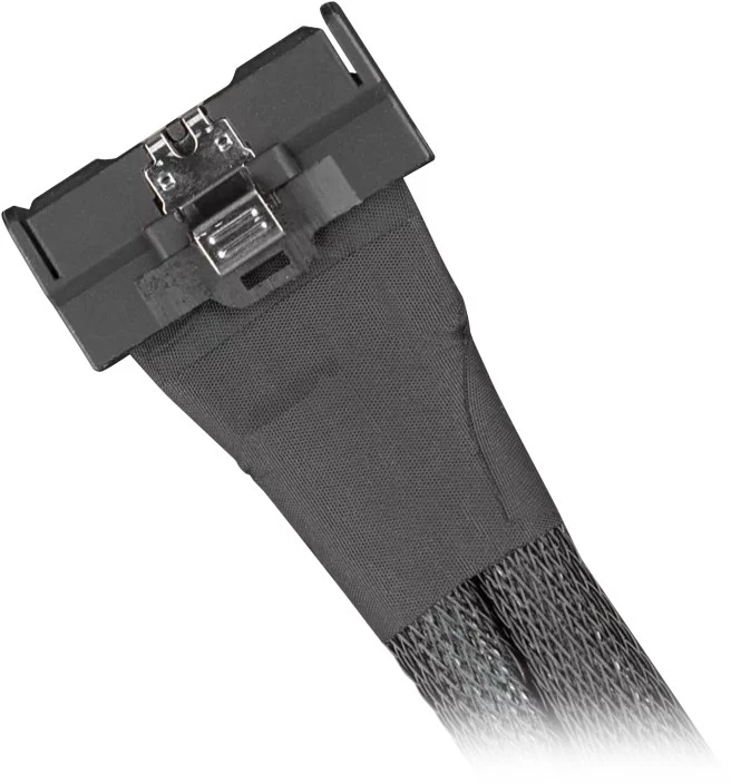 Carruzzo Icy Dock MB310L-B „Serial Attached SCSI“ (SAS) kabelis 0,5 m Juoda