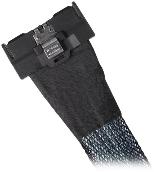 Carruzzo Icy Dock MB410L-B „Serial Attached SCSI“ (SAS) kabelis 0,5 m Juoda