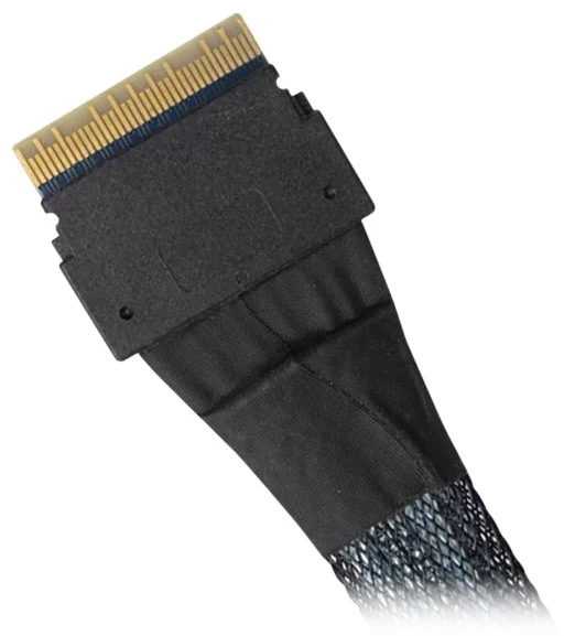 Carruzzo Icy Dock MB410L-B „Serial Attached SCSI“ (SAS) kabelis 0,5 m Juoda