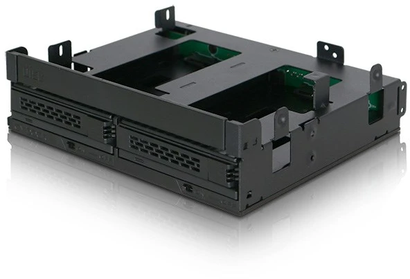 Carruzzo Icy Dock MB732SPO-B diskų įrenginio skyriaus dangtelis Juoda