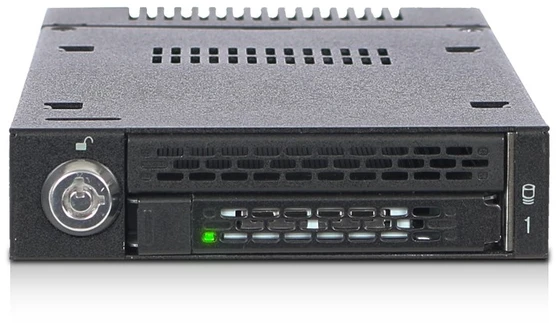 Carruzzo Icy Dock MB833M2K-B saugojimo diskų korpusas SSD korpusas Juoda M.2