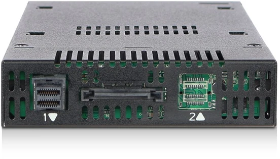 Carruzzo Icy Dock MB833M2K-B saugojimo diskų korpusas SSD korpusas Juoda M.2