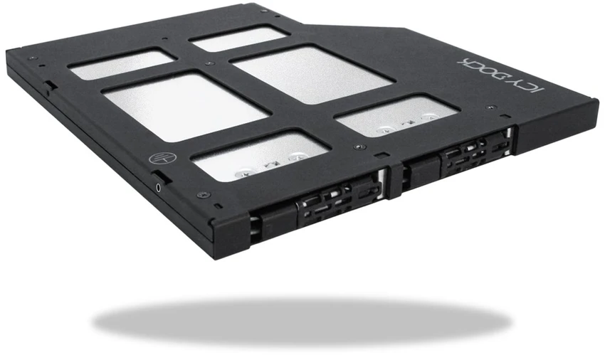 Nezatříděno Carruzzo Icy Dock MB852M2PO-B kompiuterio korpuso dalis Universalus HDD korpusas