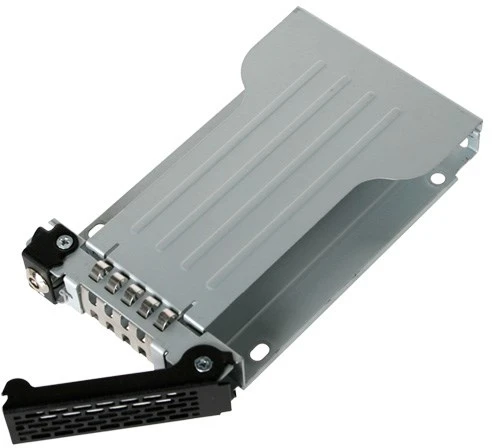 Nezatříděno Carruzzo Icy Dock MB994TK-B diskų įrenginio skyriaus dangtelis Atminties disko dėklas Juoda, Sidabras