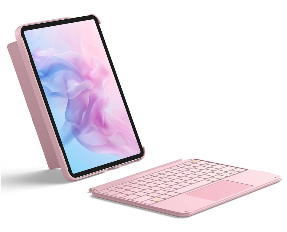 Klaviatūra Carruzzo Inateck KB04122 27,9 cm (11″) „Folio“ Rožinė