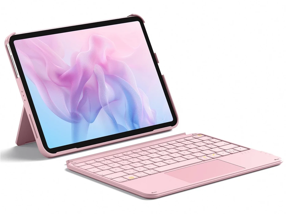 Klaviatūra Carruzzo Inateck KB04122 27,9 cm (11″) „Folio“ Rožinė