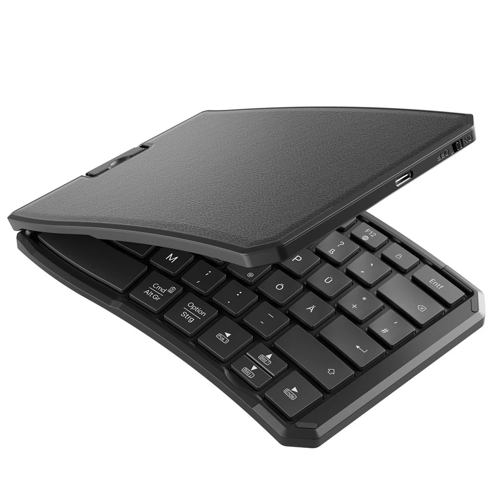 Carruzzo Inateck N0131_black klaviatūra Namams / biurui „Bluetooth“ Juoda