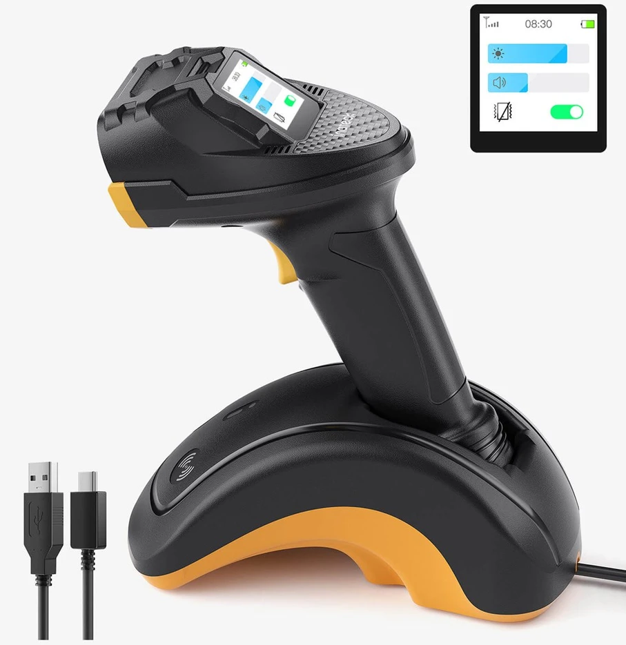 inateck Barcodescanner Pro 8 juodas [Pro 8_black]