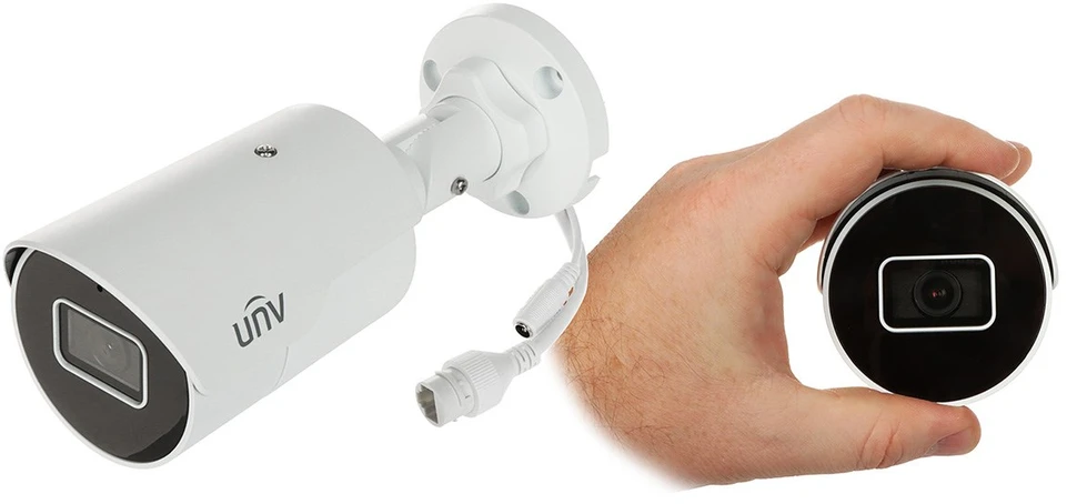 Uniview „Carruzzo“ IP kamera IPC2124LE-ADF40KM-H 4 Mpx 4 mm