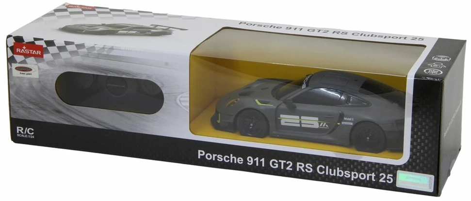 Carruzzo Jamara Porsche 911 GT2 RS Radijo bangomis valdomas (RC) modelis Sportinis automobilis Elektrinis variklis 1:24