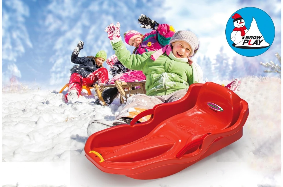 Carruzzo Jamara Snow Play Bob Comfort Kiti jojamieji žaislai Raudona Plastikas