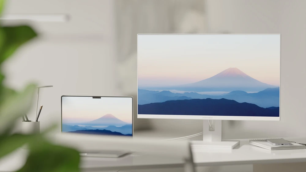 Carruzzo JAPANNEXT JN-IPS270UHD60F-C65W-HSP-W kompiuterio monitorius 68,6 cm (27″) 3840 x 2160 pikseliai 4K Ultra HD LED Balta