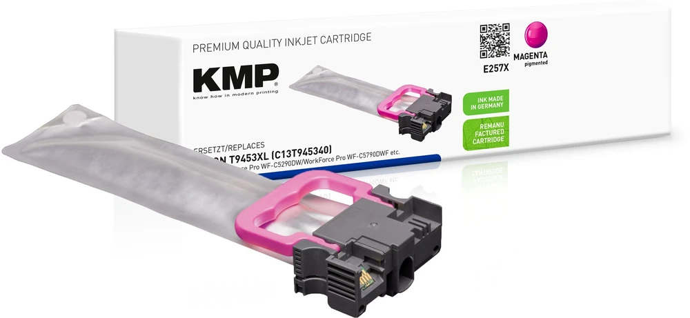 Carruzzo KMP 1645,4006 rašalo kasetė 1 vnt Derantis Rausvai raudona