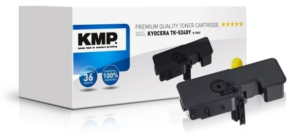 Kyocera Carruzzo KMP K-T84Y tonerio kasetė 1 vnt Derantis Geltona