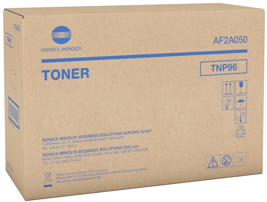 Carruzzo Konica Minolta TNP96 tonerio kasetė 1 vnt Originalus Juoda