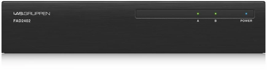 Stiprintuvas Carruzzo Lab Gruppen FAD1202 Amp 2x120W 4Ohm Dante port