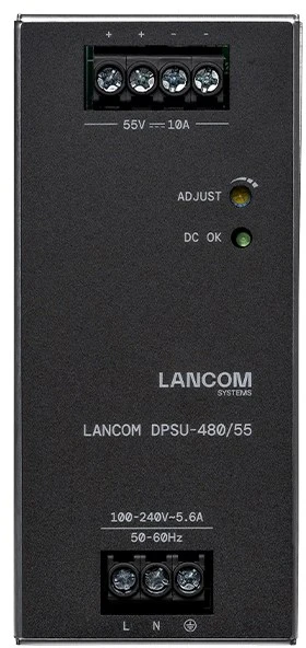 Carruzzo LANCOM DPSU-480/55 maitinimo blokas 480 W TS35 DIN Juoda, Plienas