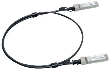 Carruzzo LANCOM SFP-DAC10-1m „InfiniBand“ arba pluoštinis optinis kabelis Juoda, Plienas